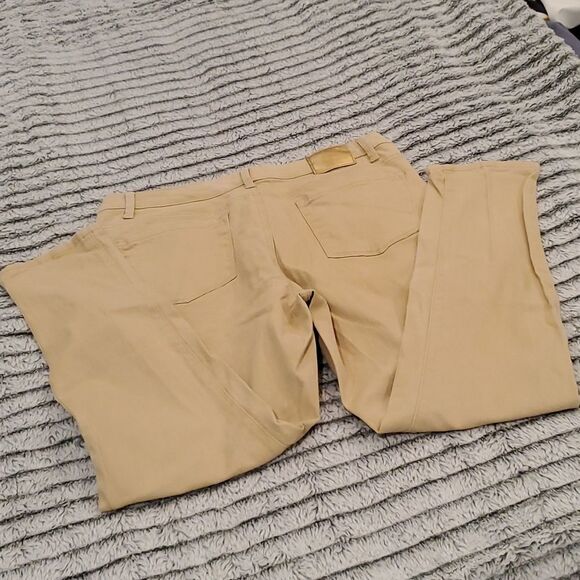 Tan Anne Klein skinny ankle jeans size 14 - Picture 7 of 10